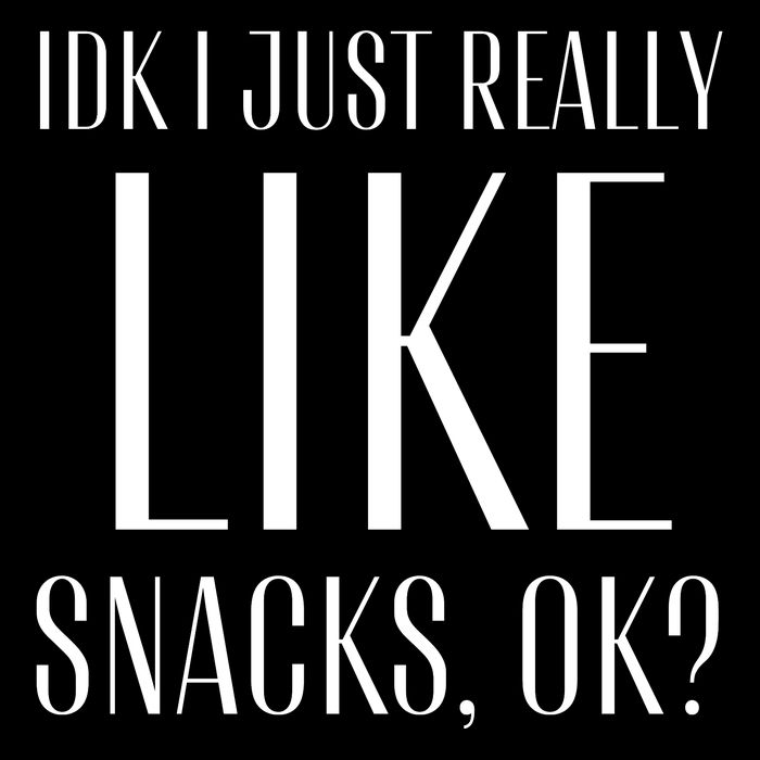 I Just Really Like Snacks Funny Stripe Pom Pom Beanie