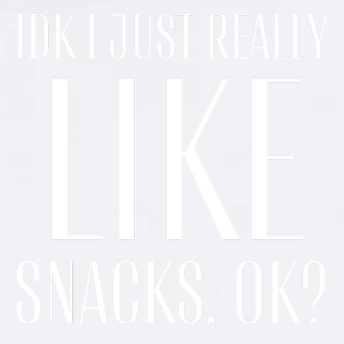 I Just Really Like Snacks Funny Garment-Dyed Sweatshirt