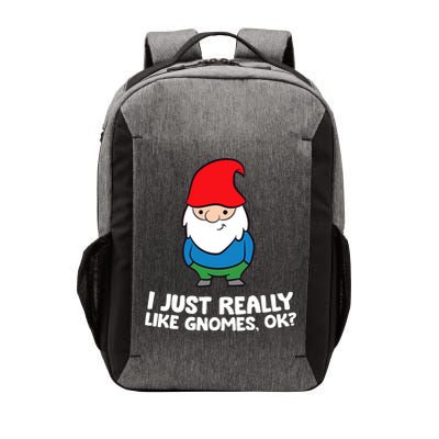 I Just Really Like Gnomes, Ok? Garden Gnome Premium Vector Backpack
