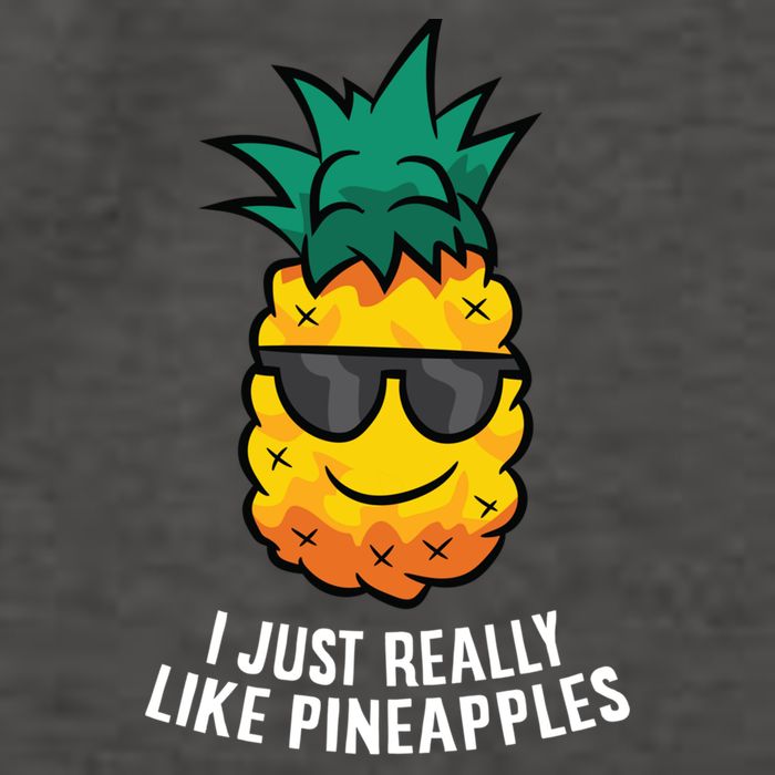 I Just Really Like Pineapples Cute Pineapple Summer Funny Gift Vector Backpack