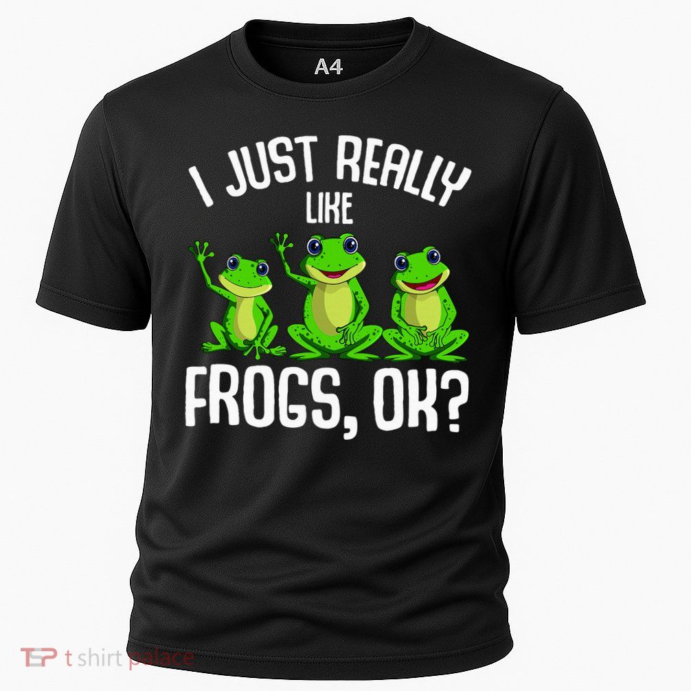 I Just Really Like Frogs Performance Shirt