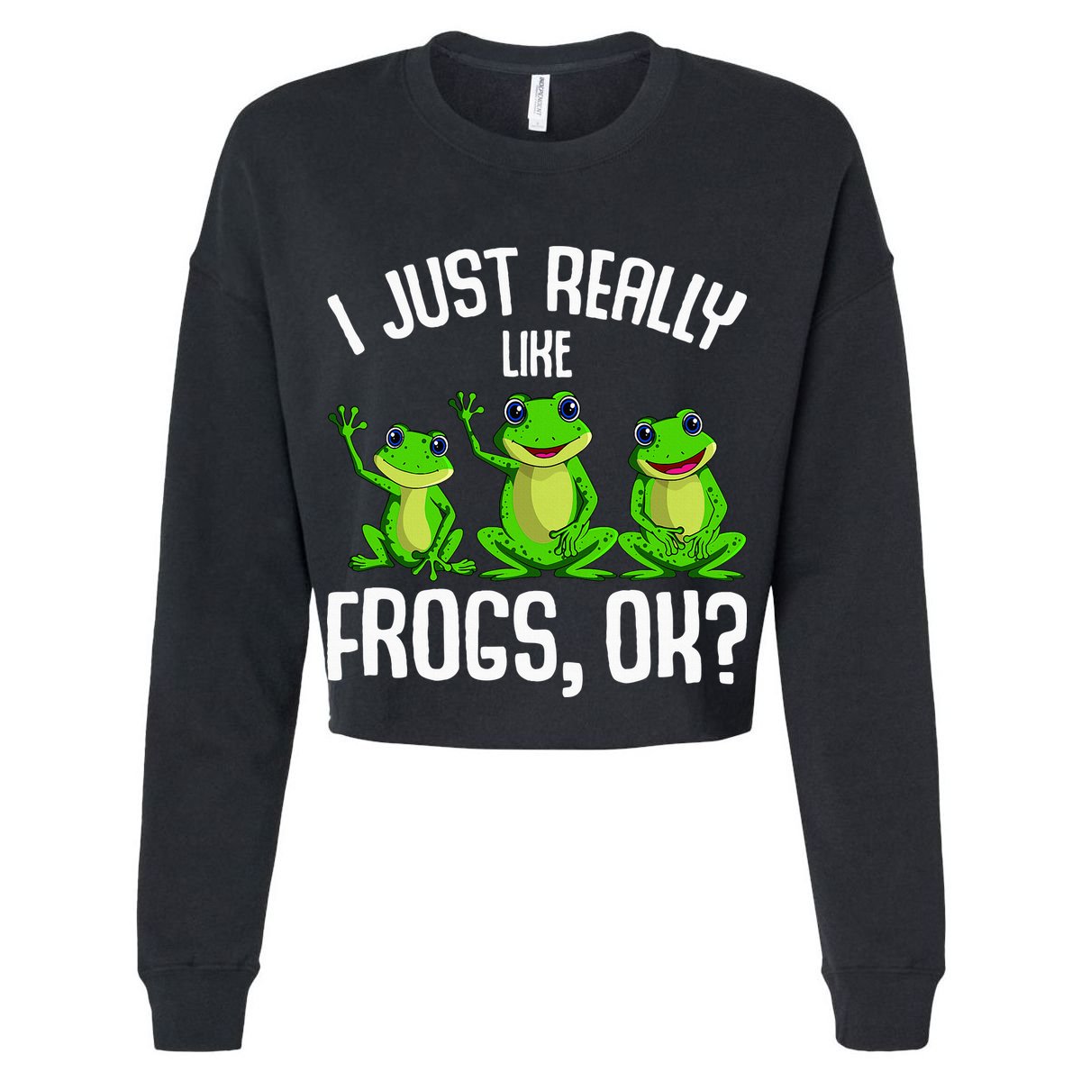 I Just Really Like Frogs V-Neck T-Shirt