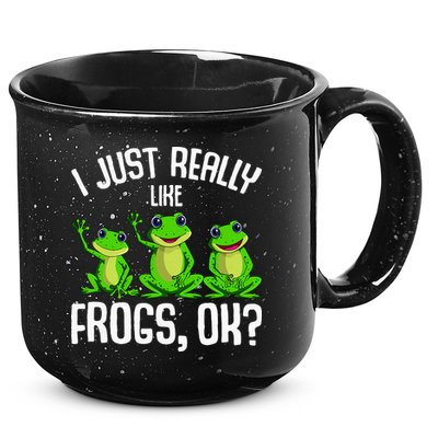 I Just Really Like Frogs 15oz Campfire Ceramic Mug