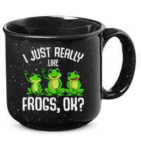 I Just Really Like Frogs 15oz Campfire Ceramic Mug