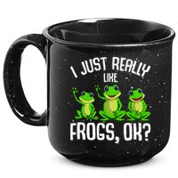 I Just Really Like Frogs 15oz Campfire Ceramic Mug