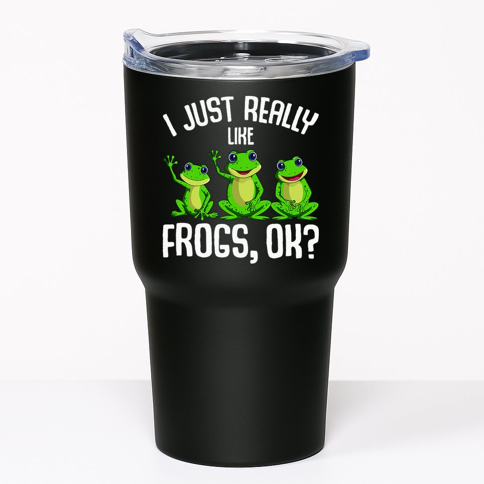 I Just Really Like Frogs Tumbler