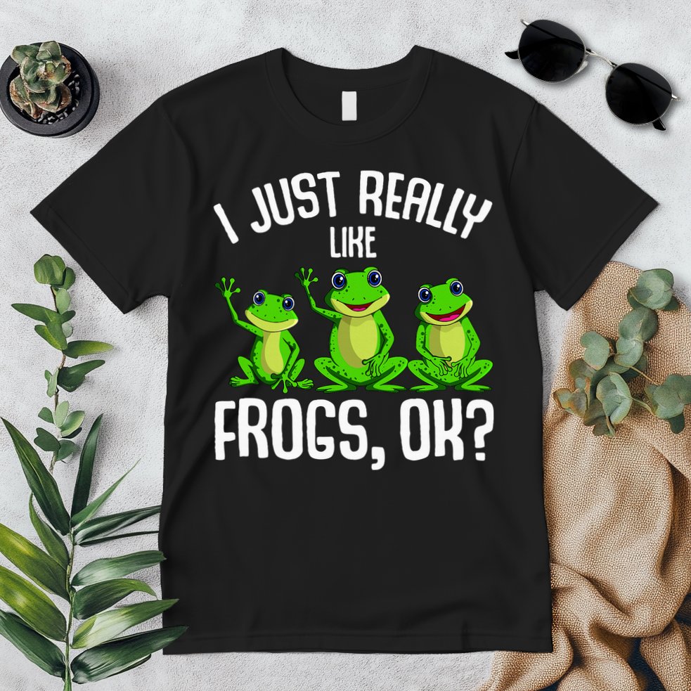 I Just Really Like Frogs Premium T-Shirt