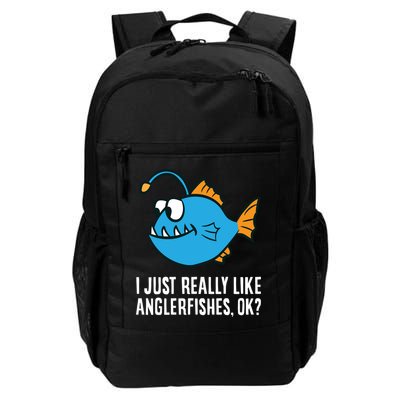 I Just Really Like Anglerfishes Ok? Angler Fish Backpack
