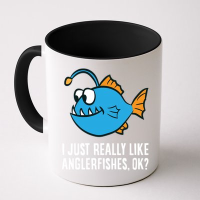 I Just Really Like Anglerfishes Ok? Angler Fish Mug