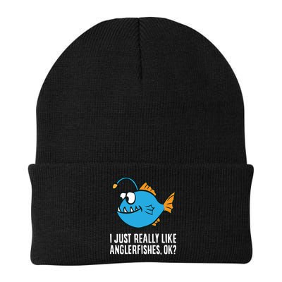 I Just Really Like Anglerfishes Ok? Angler Fish Beanie