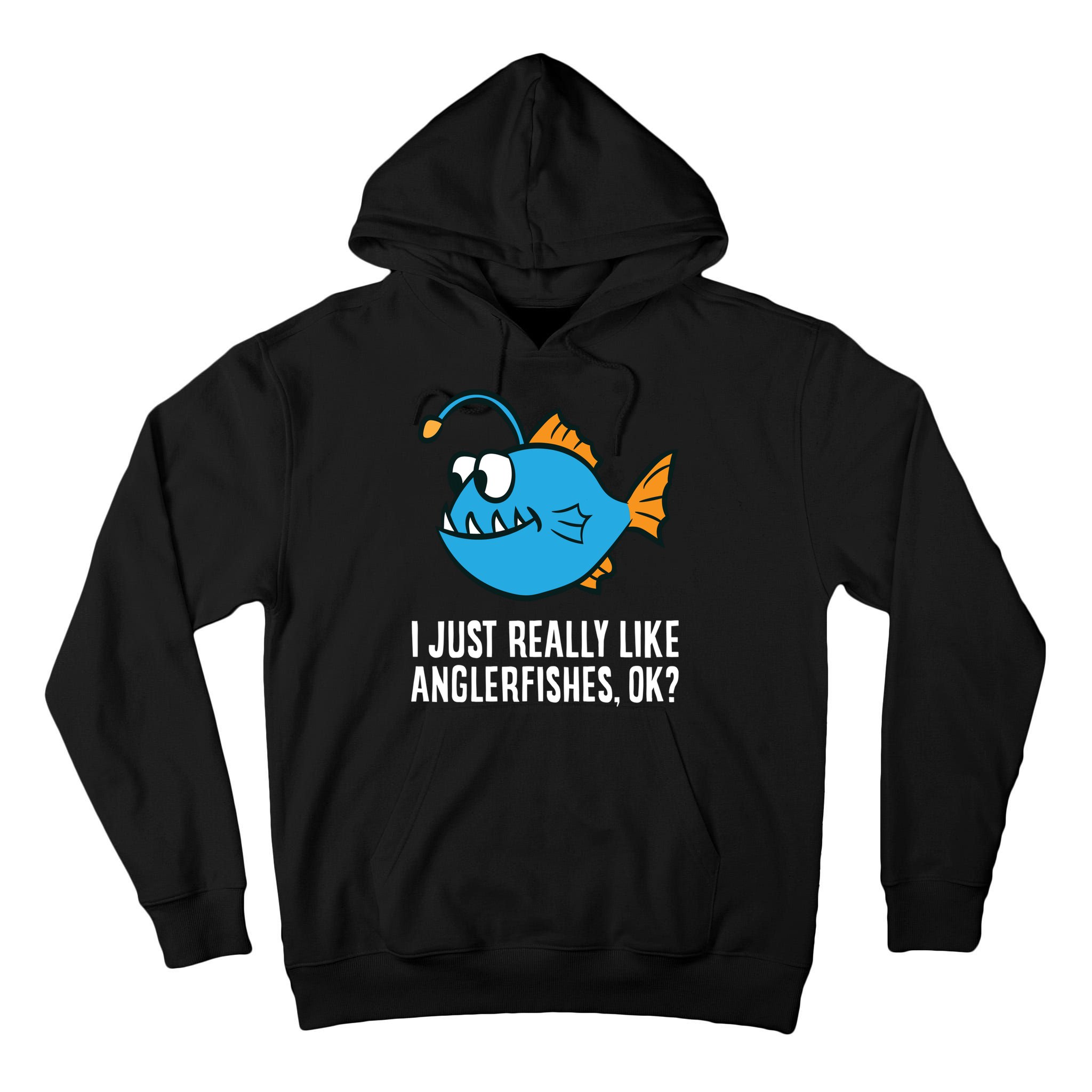 I Just Really Like Anglerfishes Ok? Angler Fish Tall Hoodie