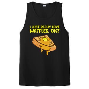 I Just Really Love Waffles Ok PosiCharge Competitor Tank