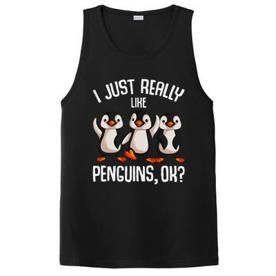 I Just Really Like Penguins PosiCharge Competitor Tank