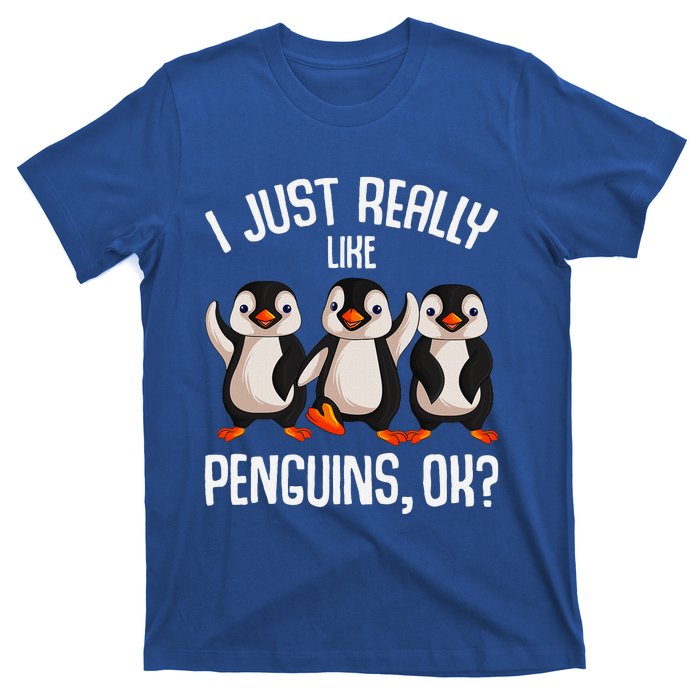 I Just Really Like Penguins T-Shirt