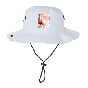 I Just Really Like Foxes Ok? Cute Fox Gift Great Gift Legacy Cool Fit Booney Bucket Hat