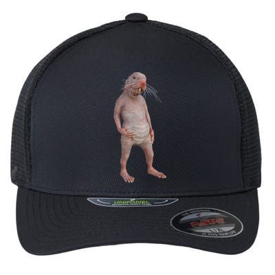 I Just Really Like Naked Moles Ok Funny Naked Mole Rat Flexfit Unipanel Trucker Cap