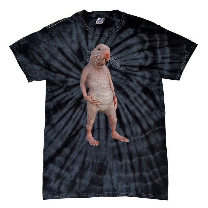 I Just Really Like Naked Moles Ok Funny Naked Mole Rat Tie-Dye T-Shirt