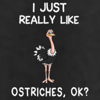 I Just Really Like Ostriches Cool Comfort Performance Bucket Hat