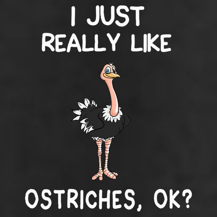 I Just Really Like Ostriches Cool Comfort Performance Bucket Hat