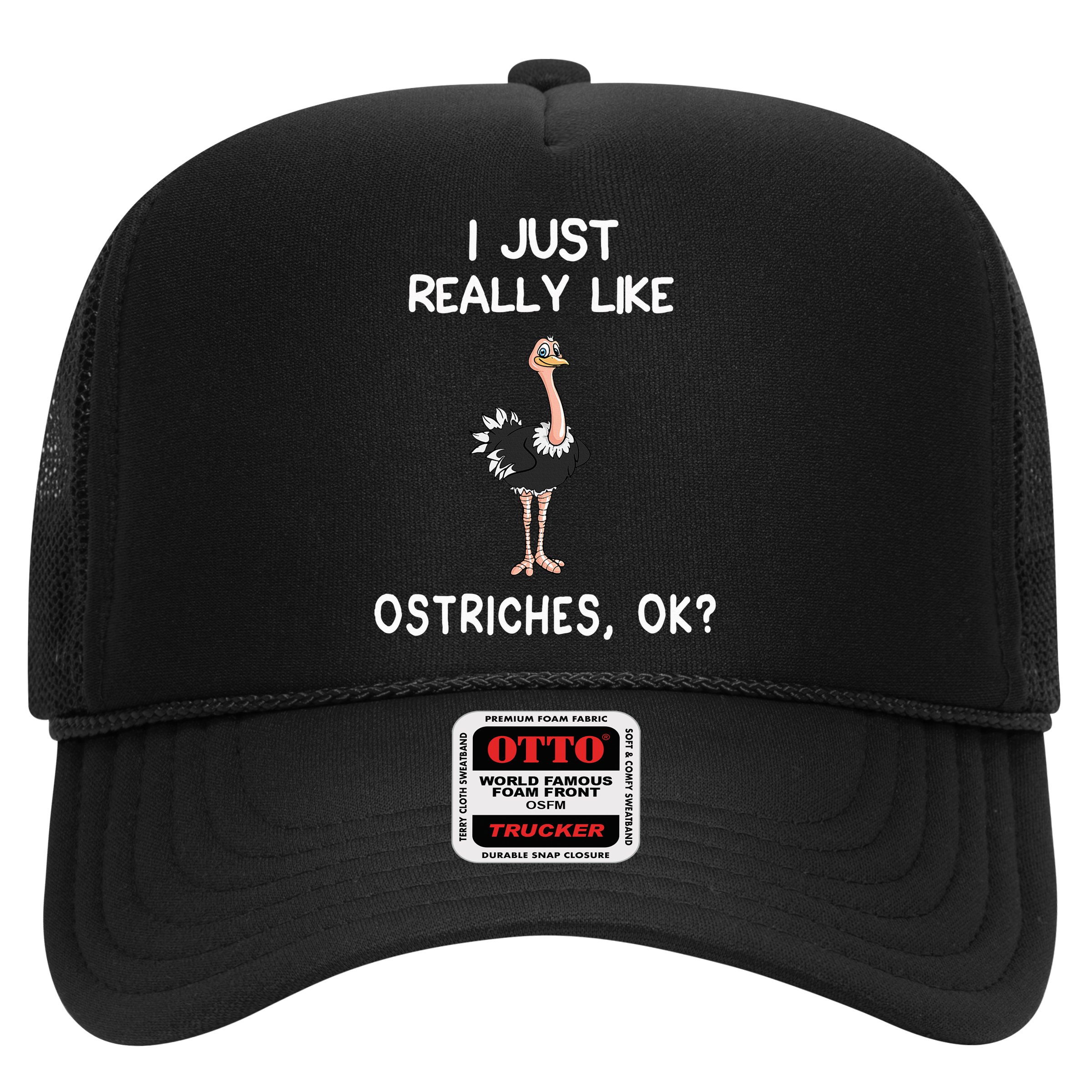 I Just Really Like Ostriches Hat