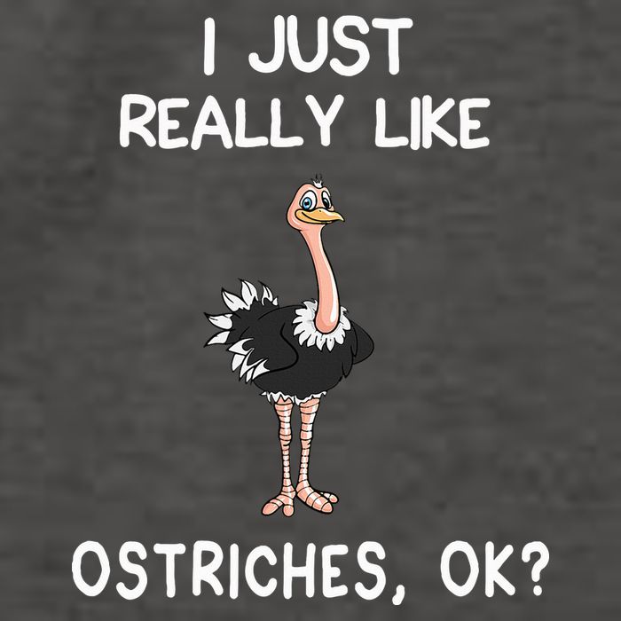 I Just Really Like Ostriches Vector Backpack