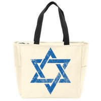 Israel Jewish Symbol Star Of David Zip Tote Bag