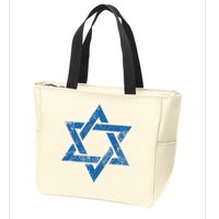 Israel Jewish Symbol Star Of David Zip Tote Bag