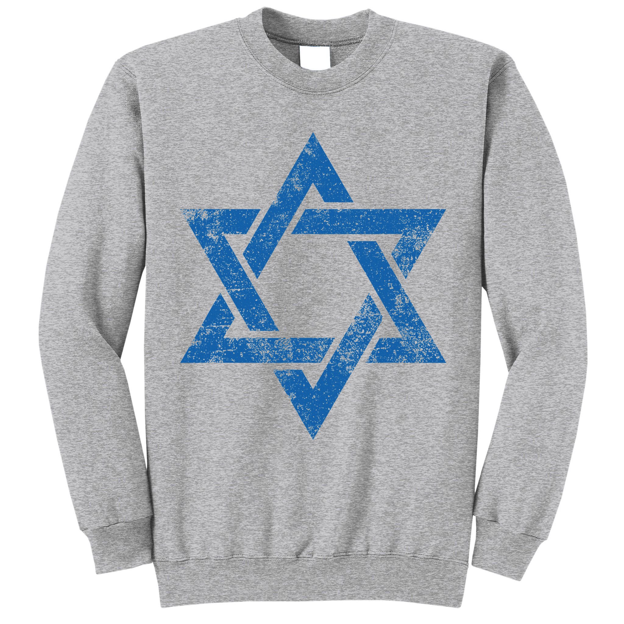 Israel Jewish Symbol Star Of David Tall Sweatshirt