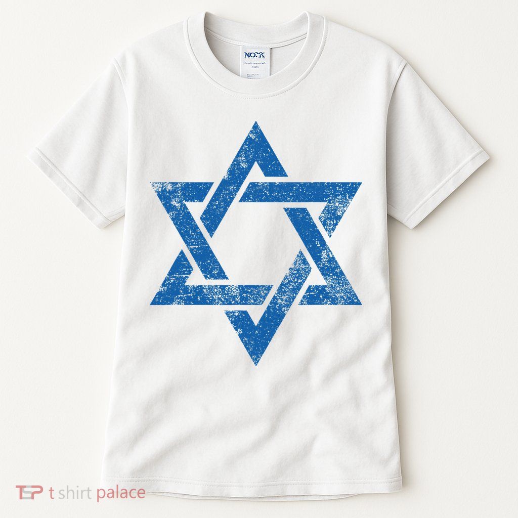 Israel Jewish Symbol Star Of David Tall T-Shirt