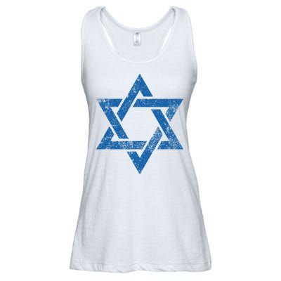 Israel Jewish Symbol Star Of David Ladies Essential Flowy Tank