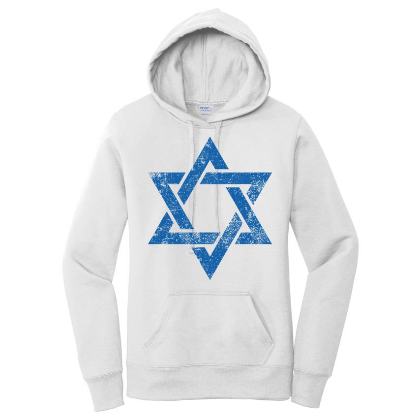 Israel Jewish Symbol Star Of David Women's Pullover Hoodie