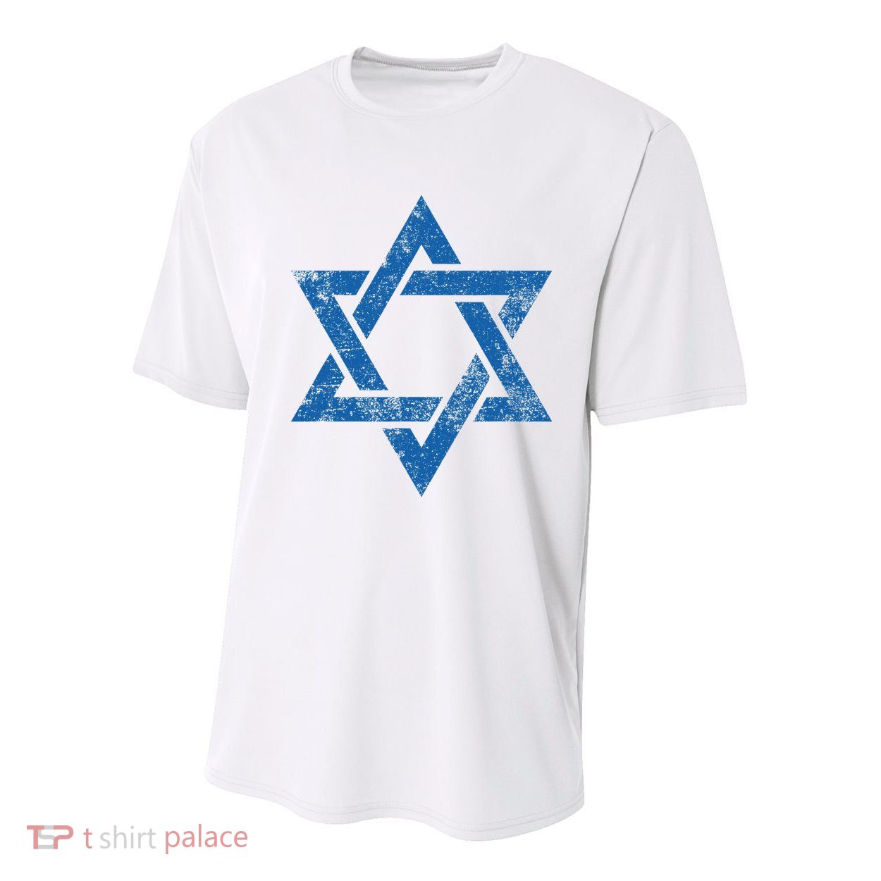 Israel Jewish Symbol Star Of David Youth Performance Sprint T-Shirt