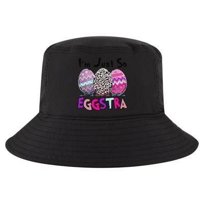 I'm Just So Eggstra Funny Egg Easter Baskets For Cool Comfort Performance Bucket Hat