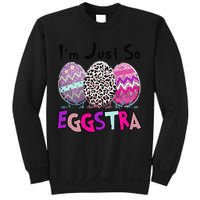I'm Just So Eggstra Funny Egg Easter Baskets For Sweatshirt