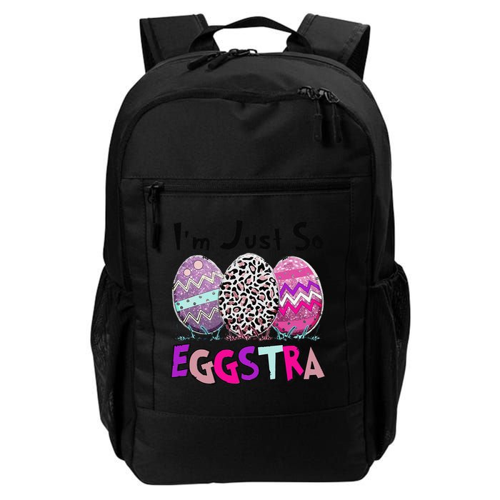 I'm Just So Eggstra Funny Egg Easter Baskets For Backpack