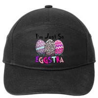 I'm Just So Eggstra Funny Egg Easter Baskets For 7-Panel Snapback Hat