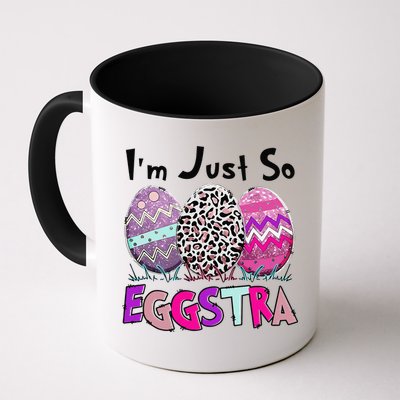I'm Just So Eggstra Funny Egg Easter Baskets For Mug