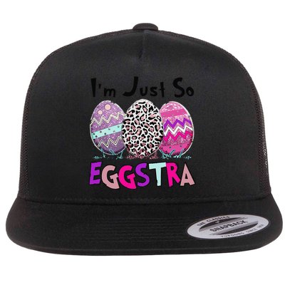 I'm Just So Eggstra Funny Egg Easter Baskets For Flatbill Hat