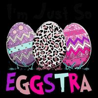 I'm Just So Eggstra Funny Egg Easter Baskets For 16 in Basic Backpack