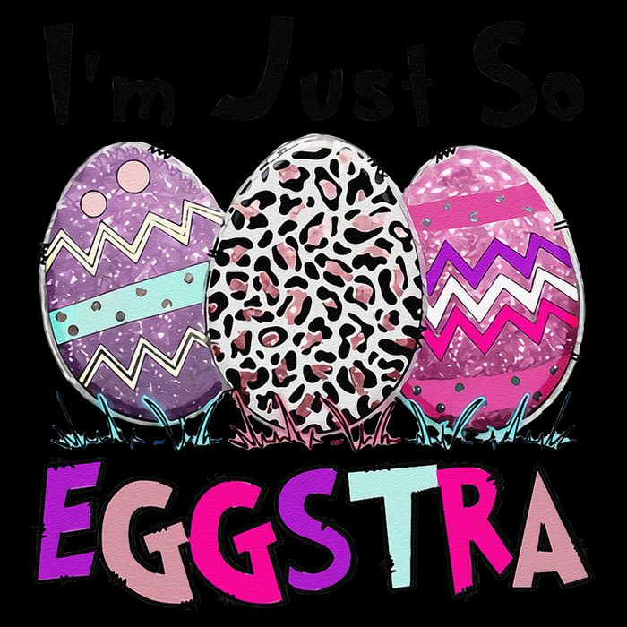 I'm Just So Eggstra Funny Egg Easter Baskets For 16 in Basic Backpack