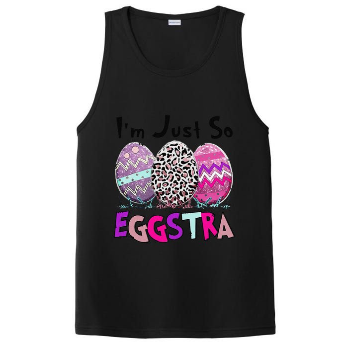 I'm Just So Eggstra Funny Egg Easter Baskets For PosiCharge Competitor Tank
