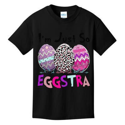 I'm Just So Eggstra Funny Egg Easter Baskets For Kids T-Shirt