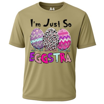 I'm Just So Eggstra Funny Egg Easter Baskets For Performance Shirt