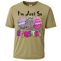 I'm Just So Eggstra Funny Egg Easter Baskets For Performance Shirt
