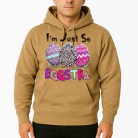 I'm Just So Eggstra Funny Egg Easter Baskets For Hoodie