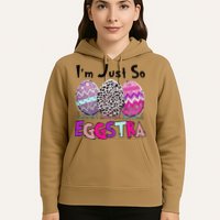 I'm Just So Eggstra Funny Egg Easter Baskets For Hoodie