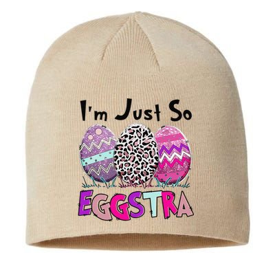 I'm Just So Eggstra Funny Egg Easter Baskets For Sustainable Beanie