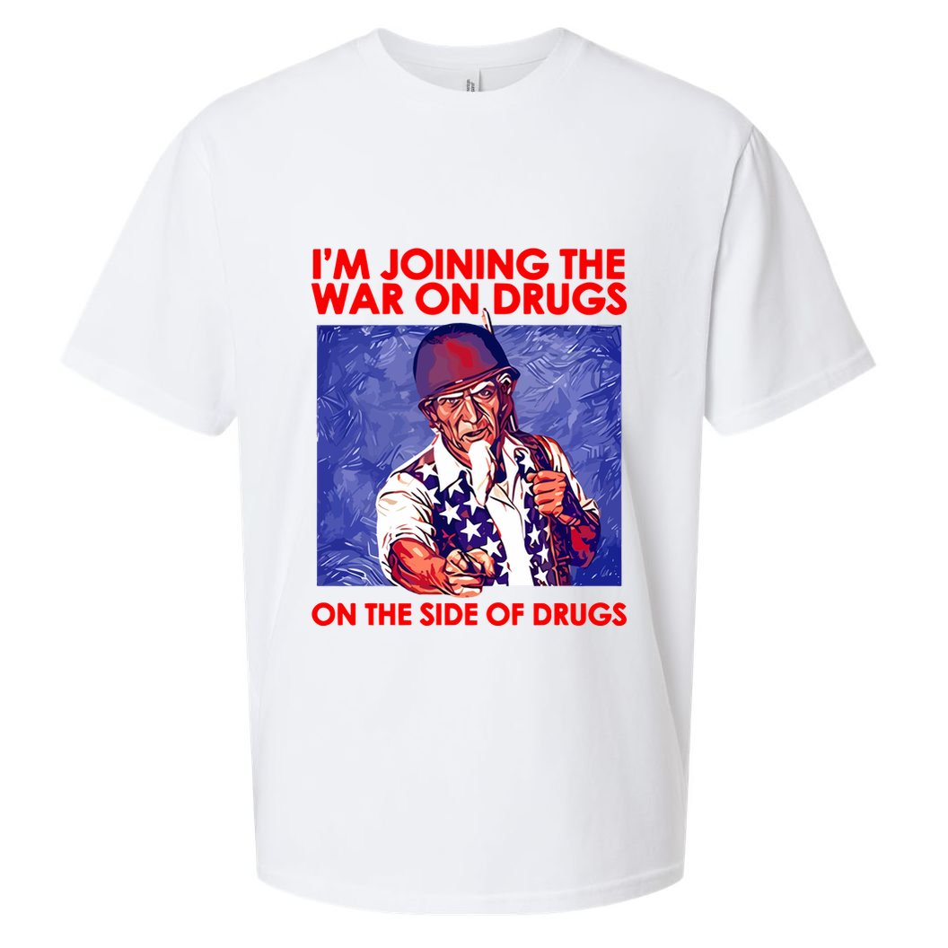 IM Joining The War On Drugs On The Side Of The Drugs Sueded Cloud Jersey T-Shirt