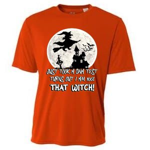 I Just Took A Dna Test Turns Out I Am 100% That Witch Gift Cooling Performance Crew T-Shirt