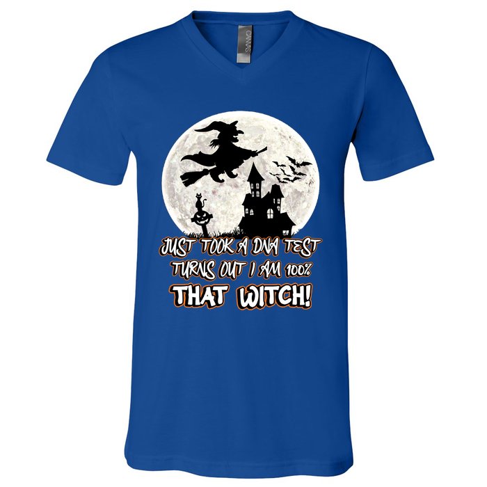 I Just Took A Dna Test Turns Out I Am 100% That Witch Gift V-Neck T-Shirt